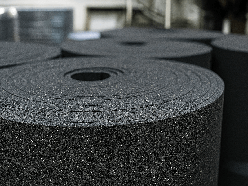 Types of rubber materials for padding